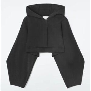 ISO!!! COS CROPPED DOUBLE-FACED WOOL HOODED JACKET